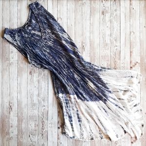 Ana & Rose Asymmetrical Sleeveless Summer Dress